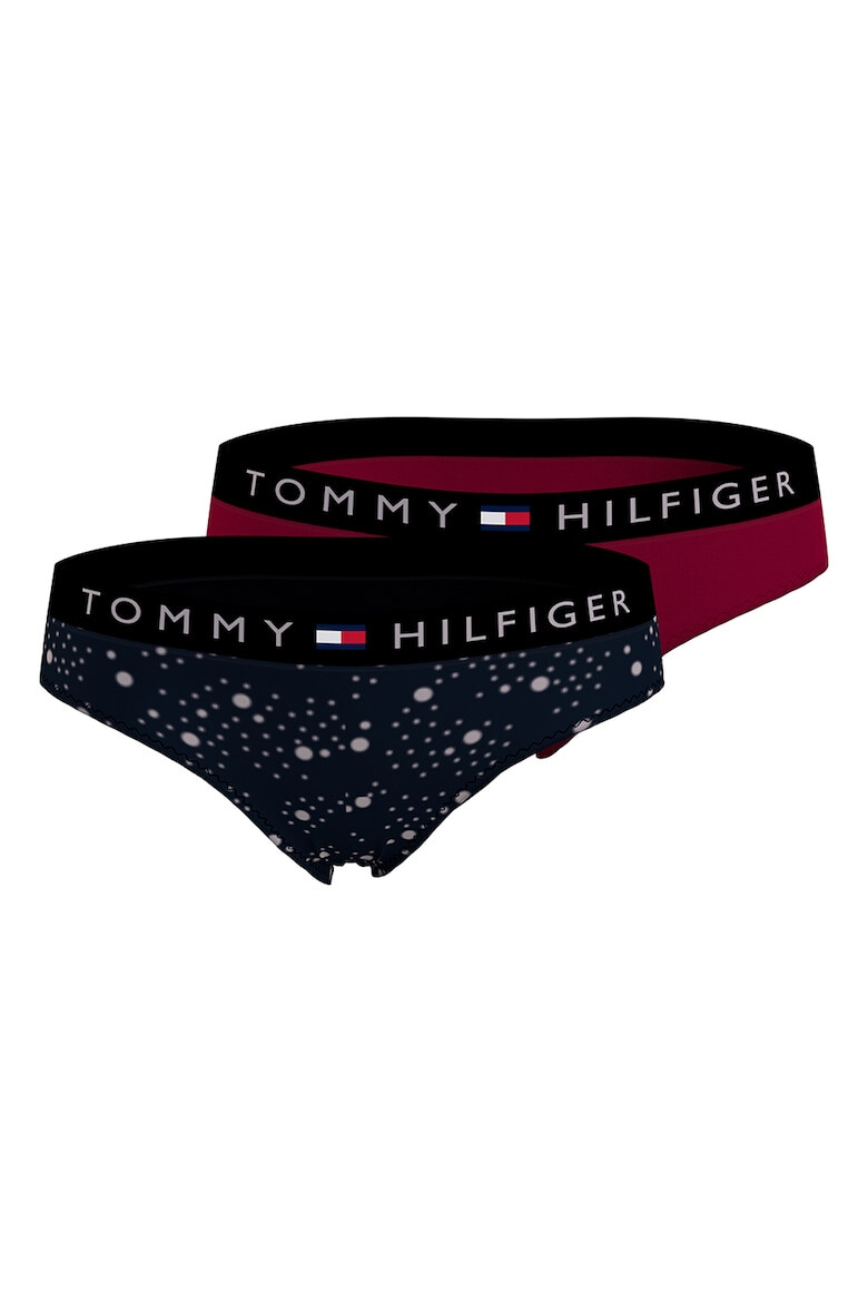 Tommy Hilfiger Бикини с лого на талията - 2 чифта - Pepit.bg