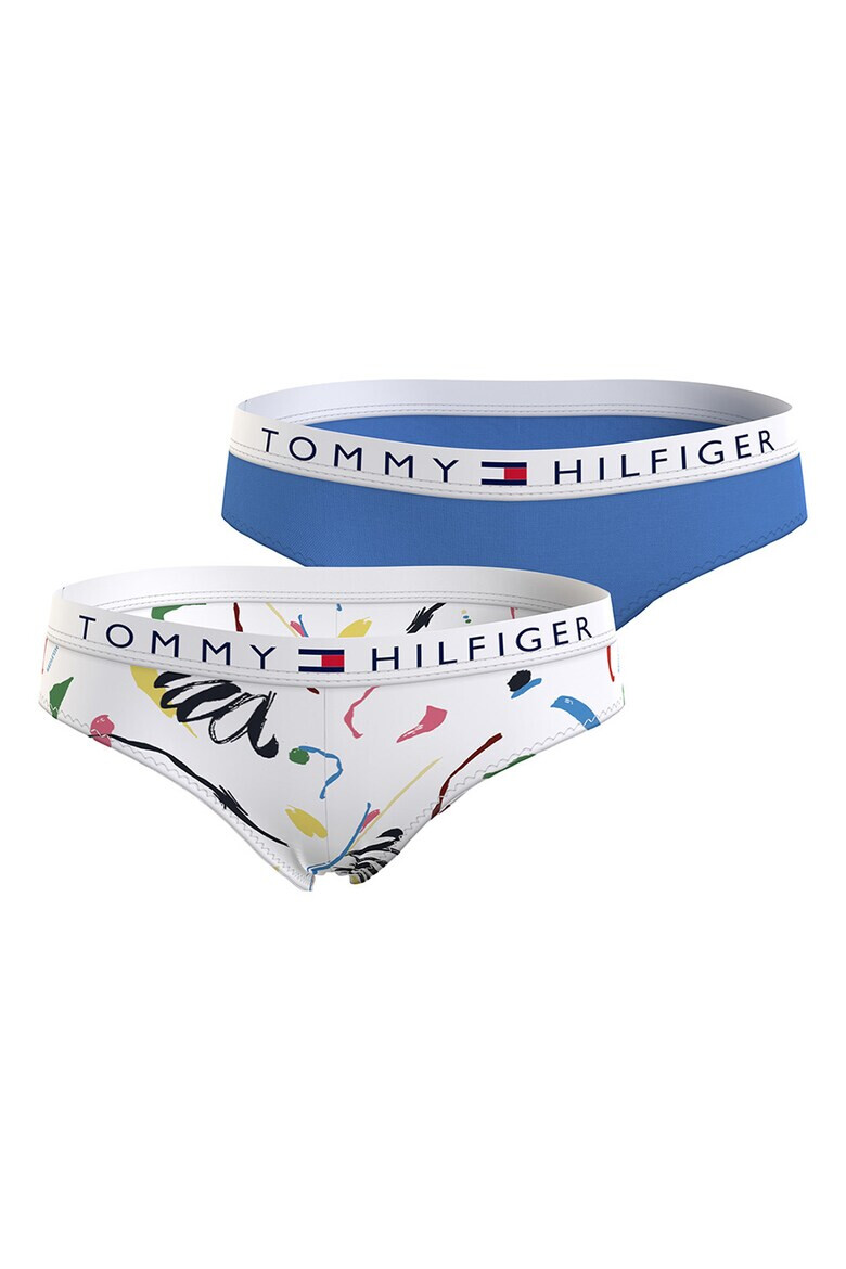 Tommy Hilfiger Бикини с лого на талията - 2 чифта - Pepit.bg