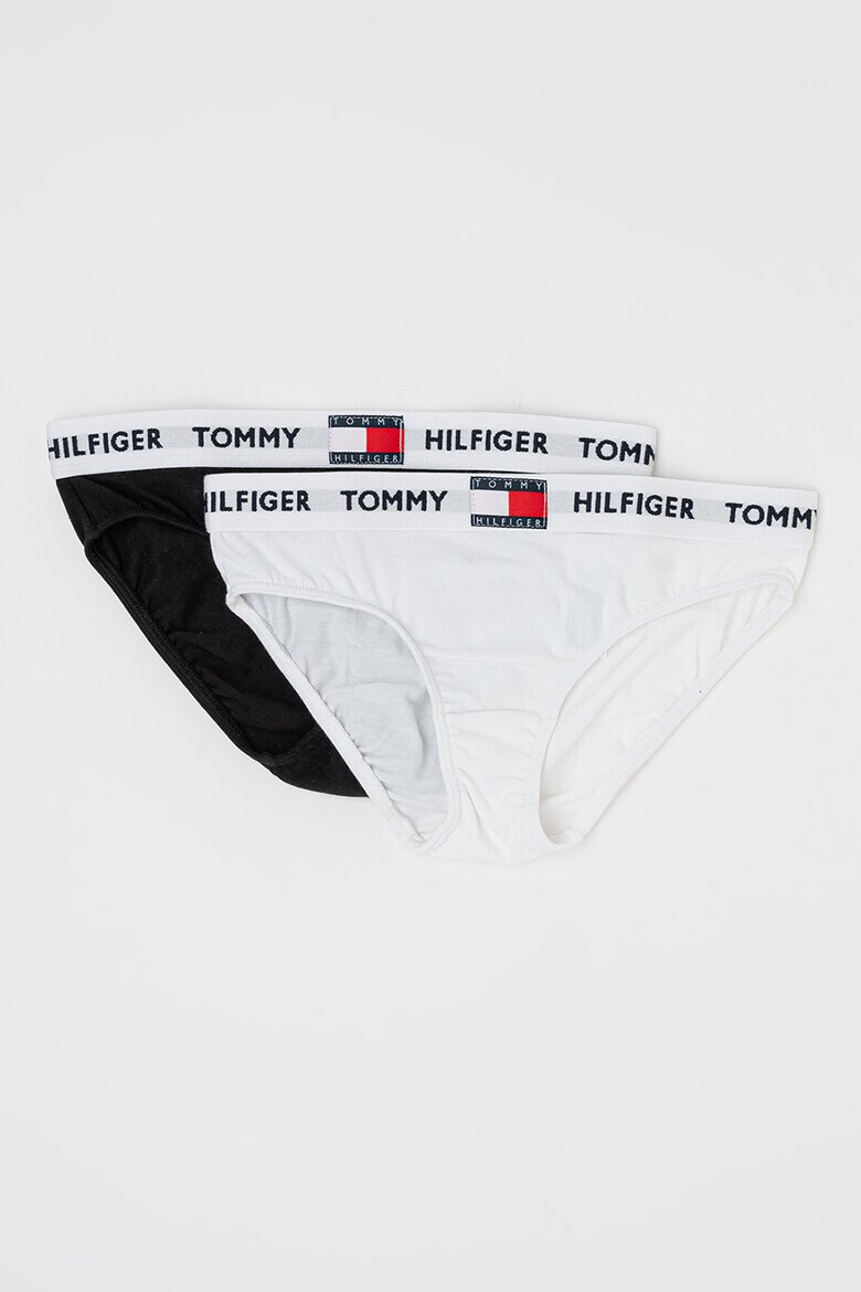 Tommy Hilfiger Бикини с лого на талията - 2 чифта - Pepit.bg