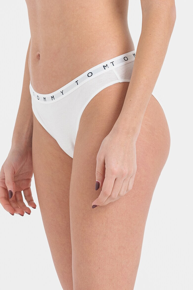 Tommy Hilfiger Бикини с лого на талията - 3 чифта - Pepit.bg