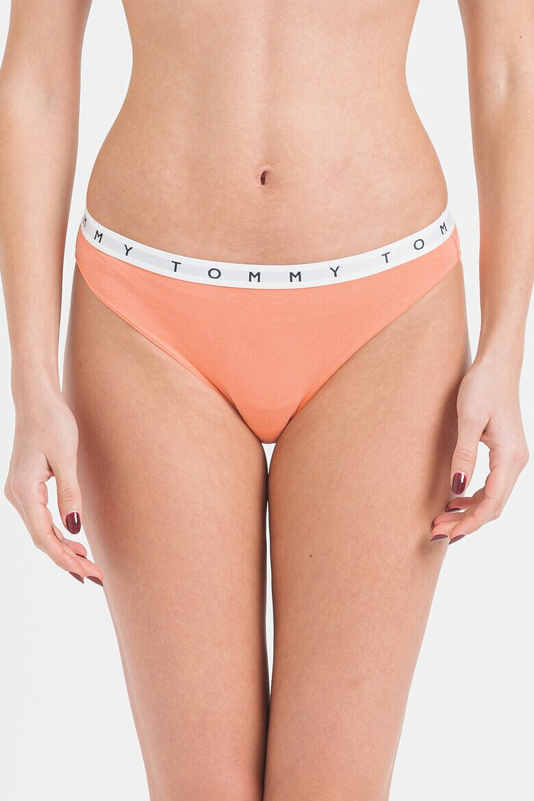 Tommy Hilfiger Бикини с лого на талията - 3 чифта - Pepit.bg