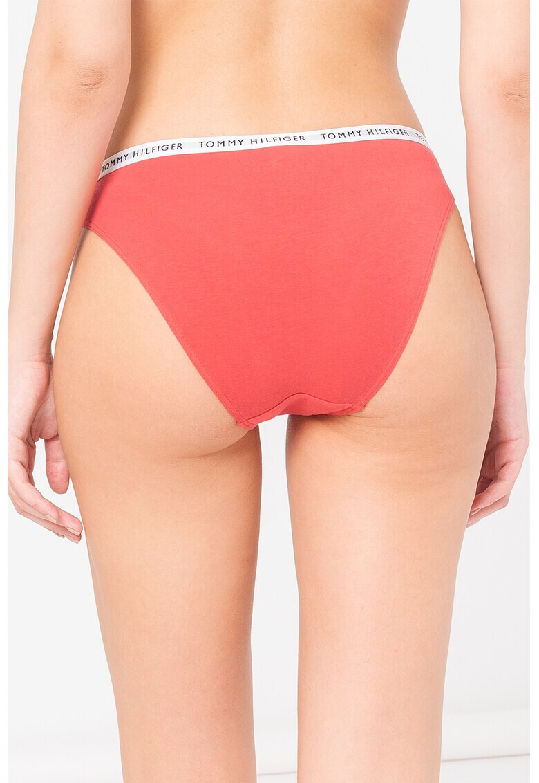 Tommy Hilfiger Бикини с памук с лого - 3 чифта - Pepit.bg
