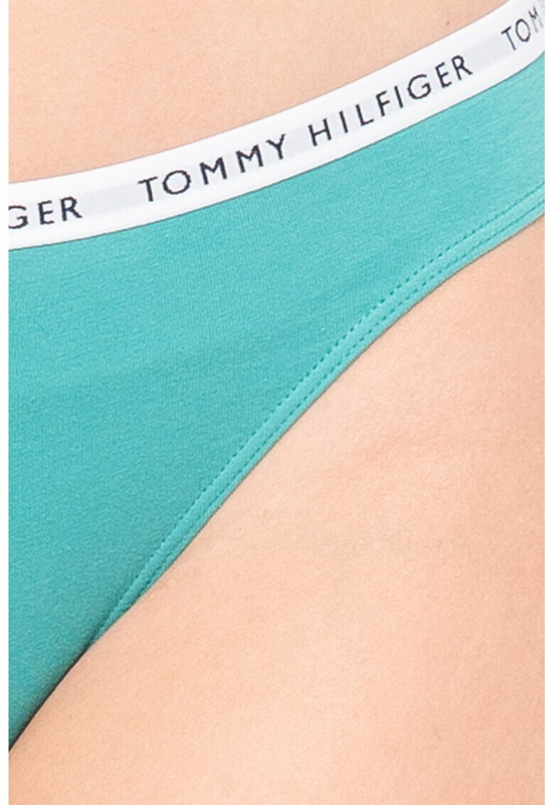 Tommy Hilfiger Бикини с памук с лого - 3 чифта - Pepit.bg