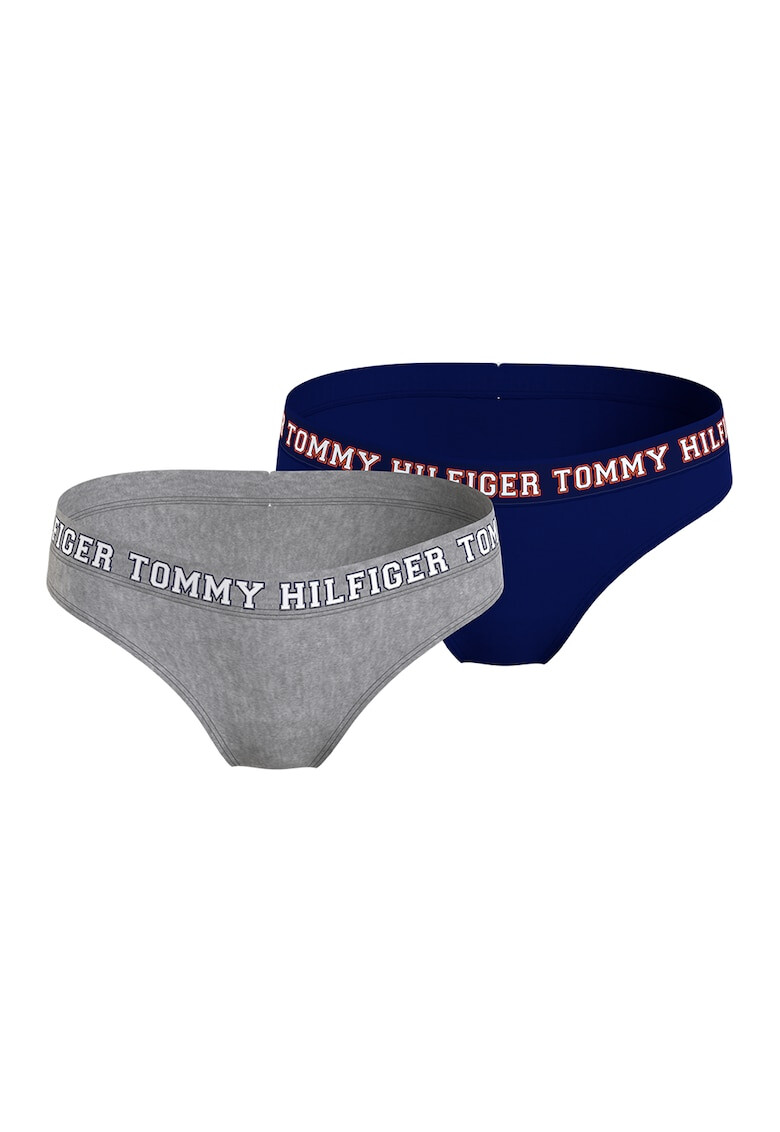 Tommy Hilfiger Бикини с памук и лого 2 чифта - Pepit.bg
