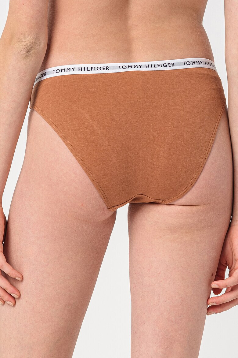 Tommy Hilfiger Бикини с памук с лого - 3 чифта - Pepit.bg