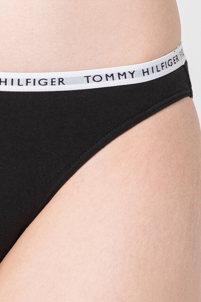 Tommy Hilfiger Бикини с памук с лого - 3 чифта - Pepit.bg