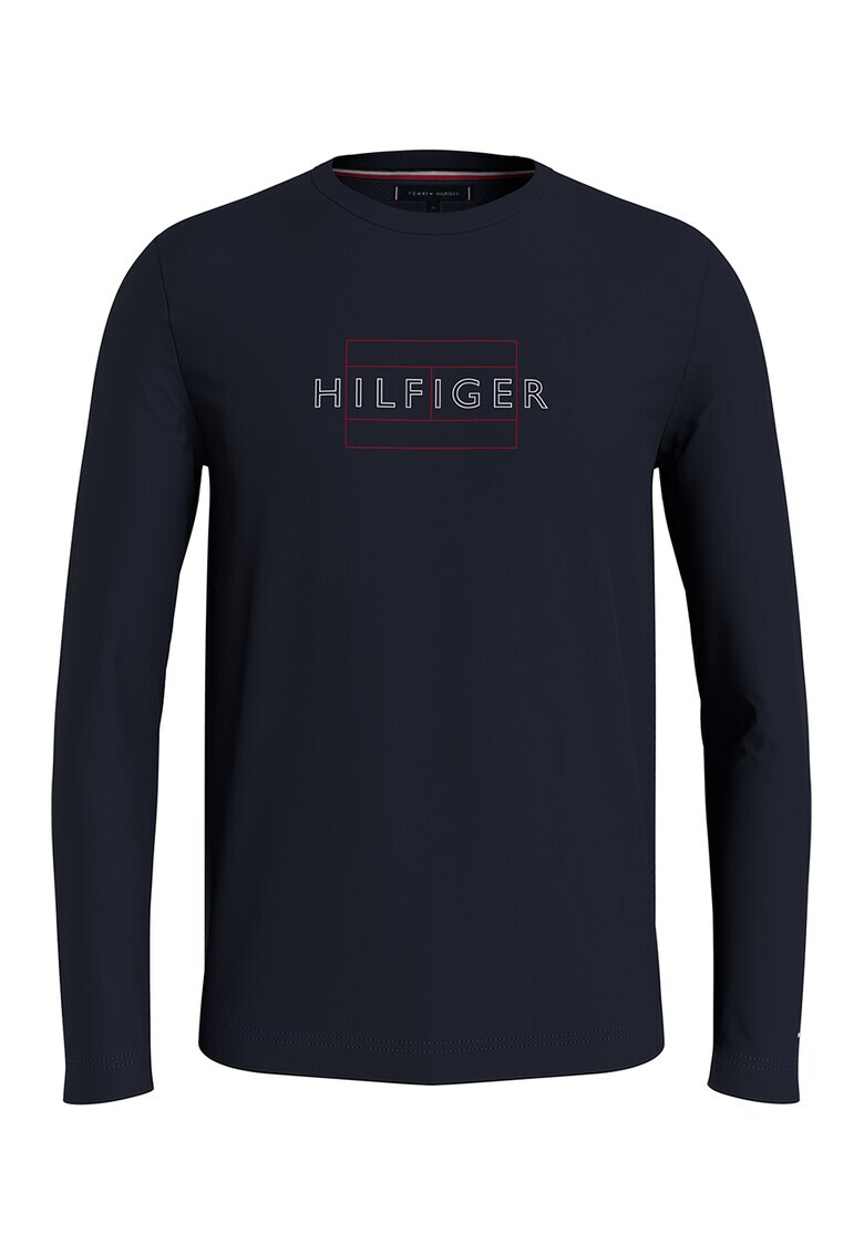 Tommy Hilfiger Блуза от органичен памук с лого - Pepit.bg