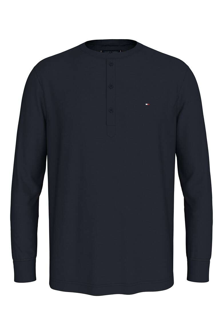 Tommy Hilfiger Блуза с деколте Henley - Pepit.bg