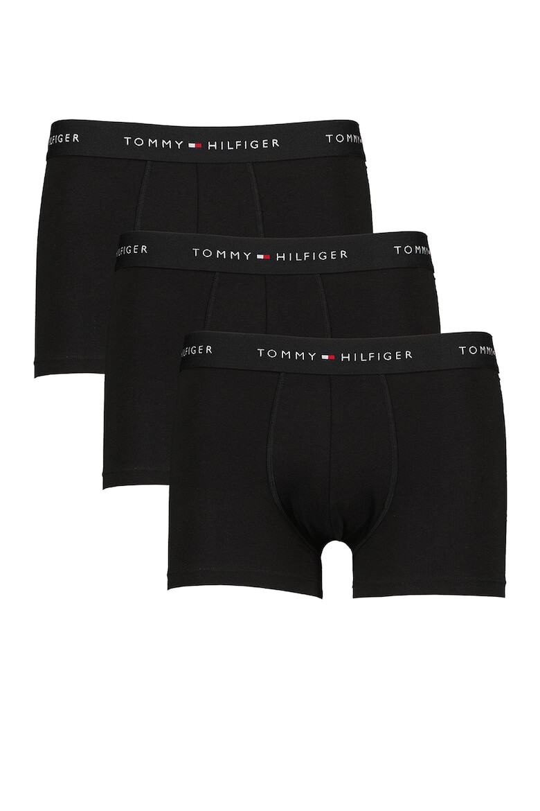 Tommy Hilfiger Боксерки с лого на талията - 3 чифта - Pepit.bg