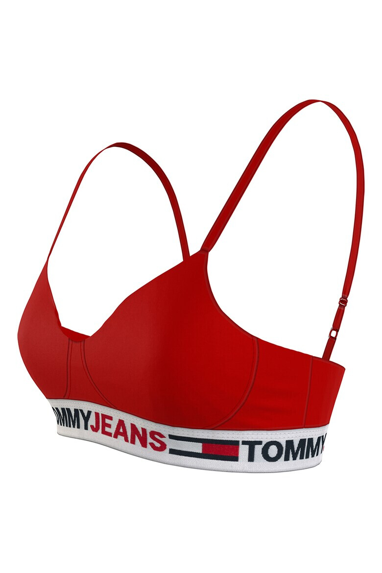 Tommy Hilfiger Бюстие с еластична лента с лого - Pepit.bg