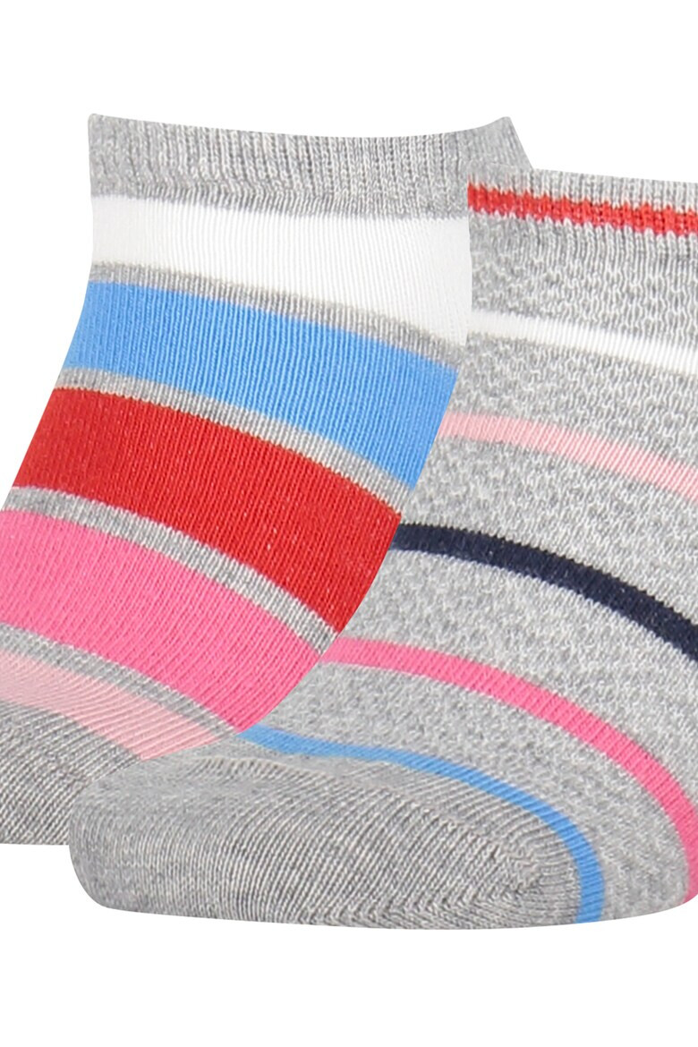 Tommy Hilfiger Чорапи до глезена с райе - 2 чифта - Pepit.bg
