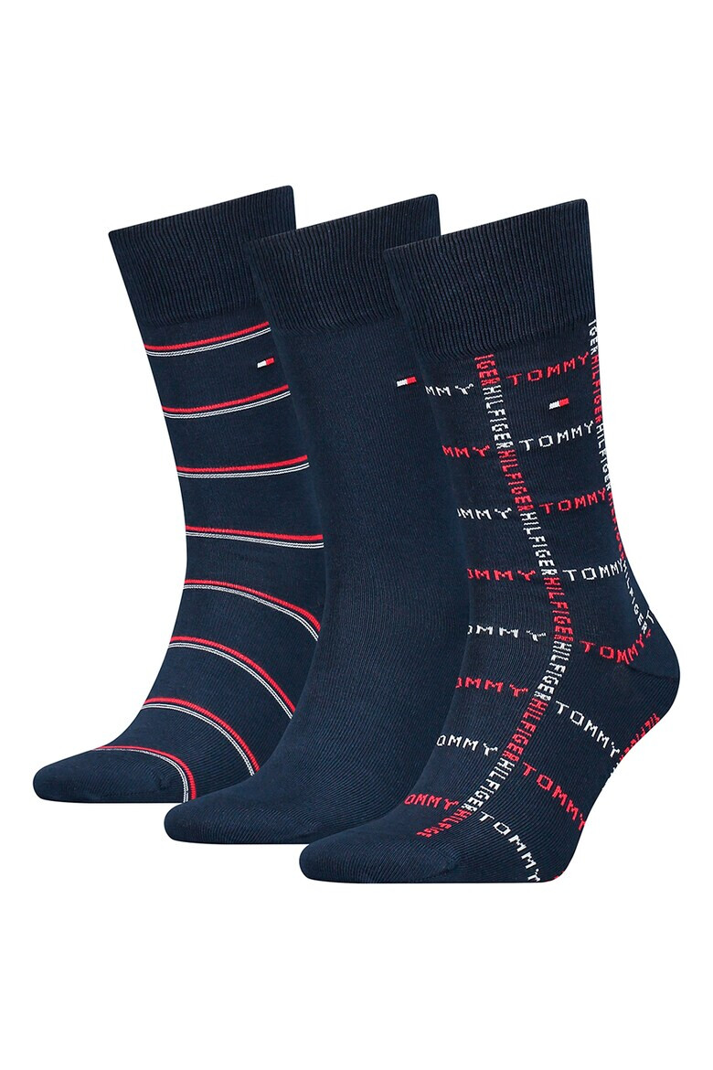 Tommy Hilfiger Чорапи с принт 3 чифта - Pepit.bg