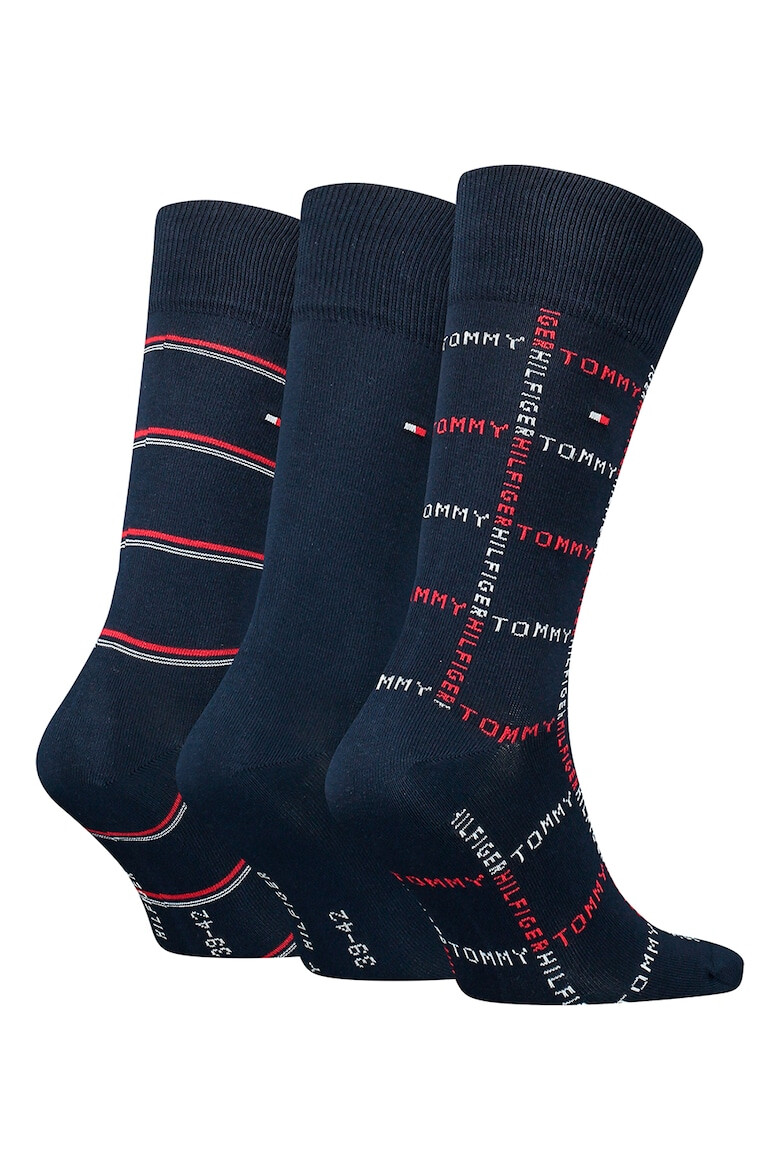 Tommy Hilfiger Чорапи с принт 3 чифта - Pepit.bg
