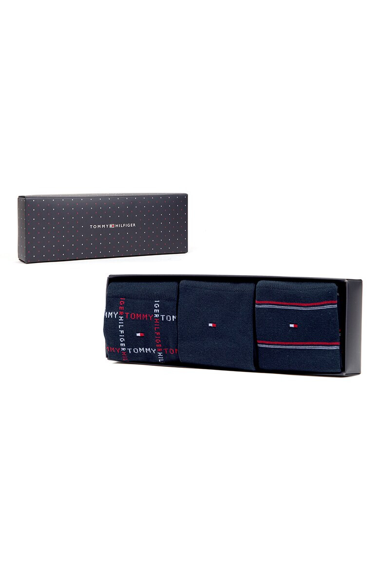Tommy Hilfiger Чорапи с принт 3 чифта - Pepit.bg