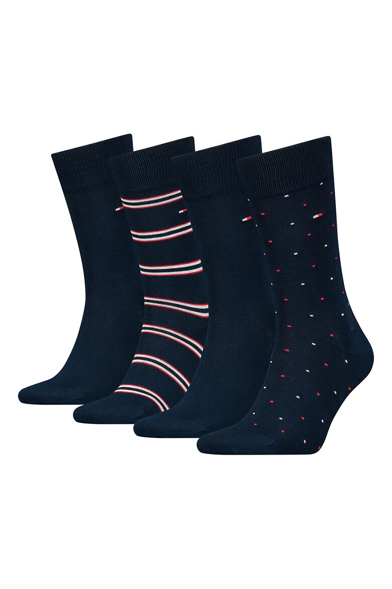Tommy Hilfiger Чорапи с принт 4 чифта - Pepit.bg