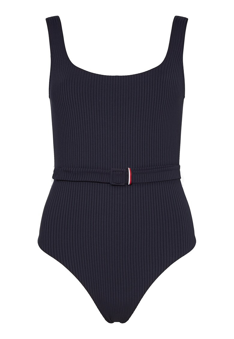 Tommy Hilfiger Цял бански с рипс - Pepit.bg