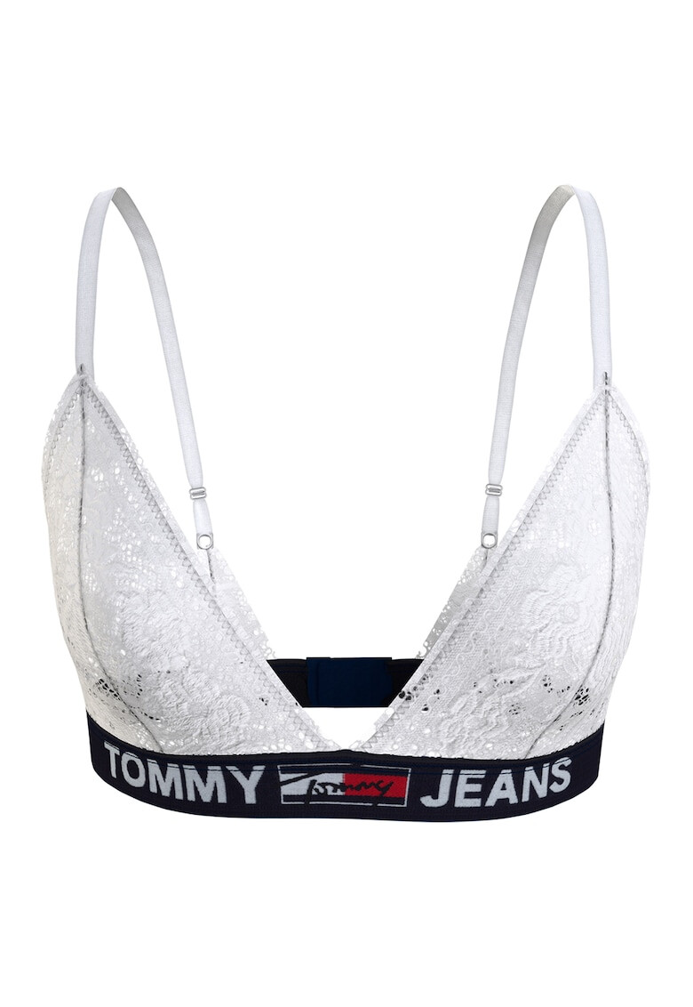 Tommy Hilfiger Дантелен сутиен с лого - Pepit.bg