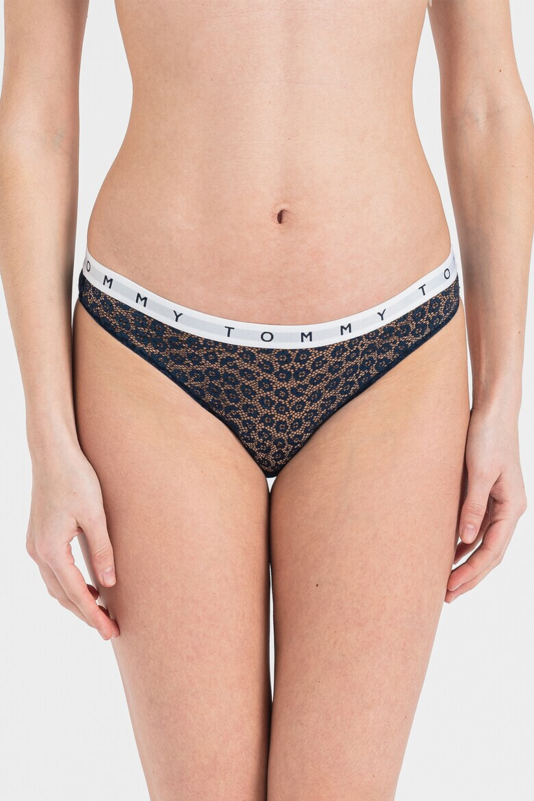 Tommy Hilfiger Дантелени бикини с лого - 3 чифта - Pepit.bg