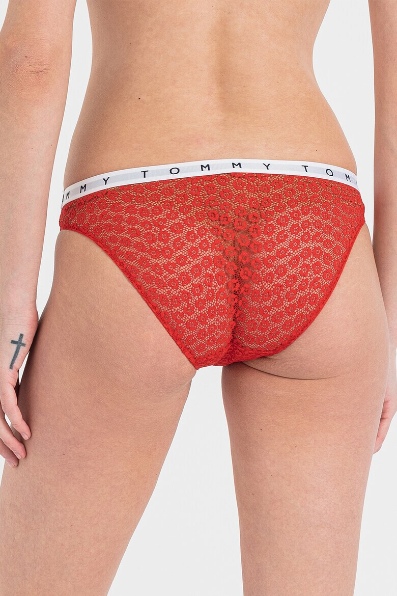 Tommy Hilfiger Дантелени бикини с лого - 3 чифта - Pepit.bg