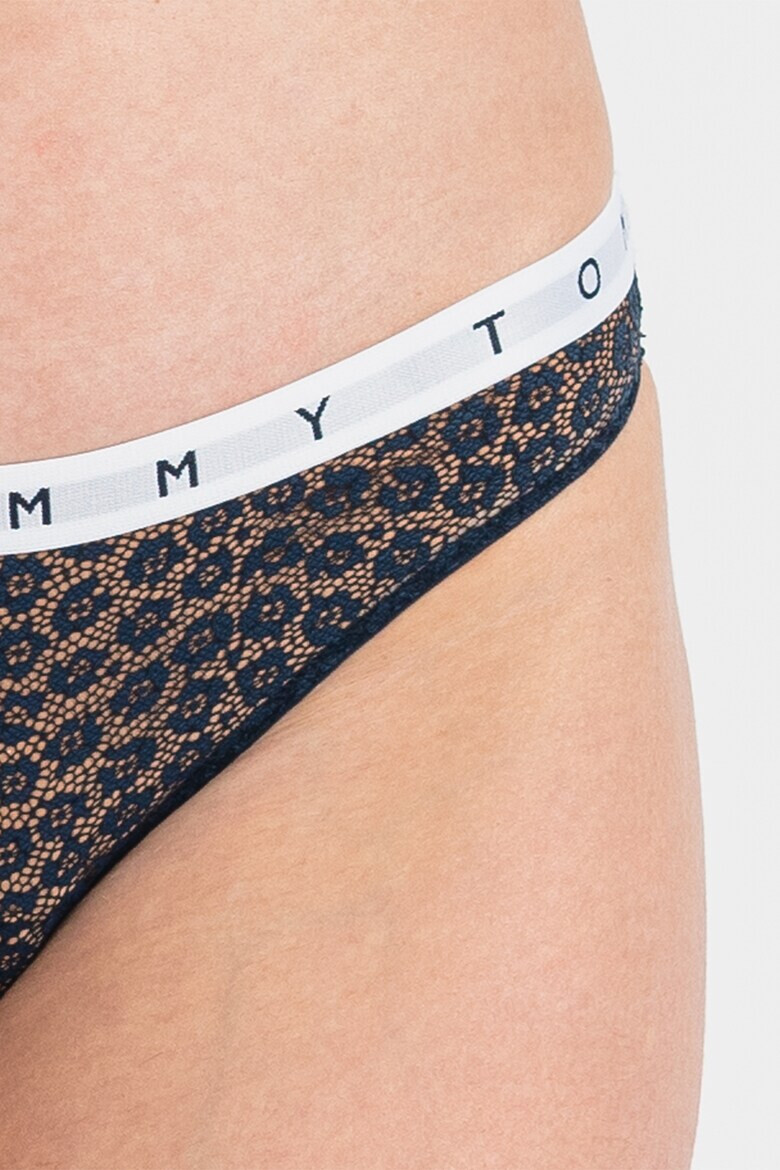 Tommy Hilfiger Дантелени бикини с лого - 3 чифта - Pepit.bg