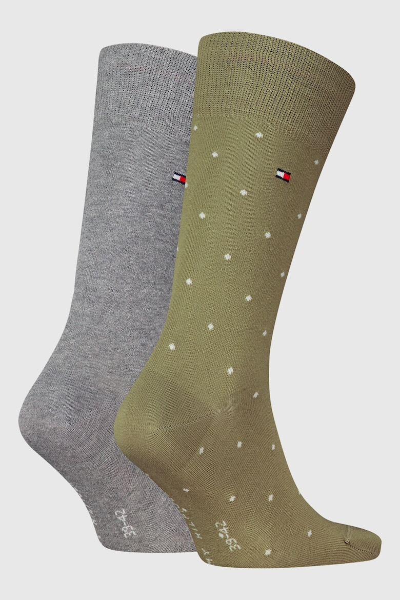 Tommy Hilfiger Десенирани дълги чорапи - 2 чифта - Pepit.bg