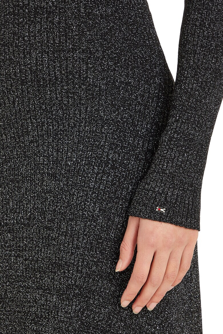Tommy Hilfiger Дълга бляскава рокля - Pepit.bg