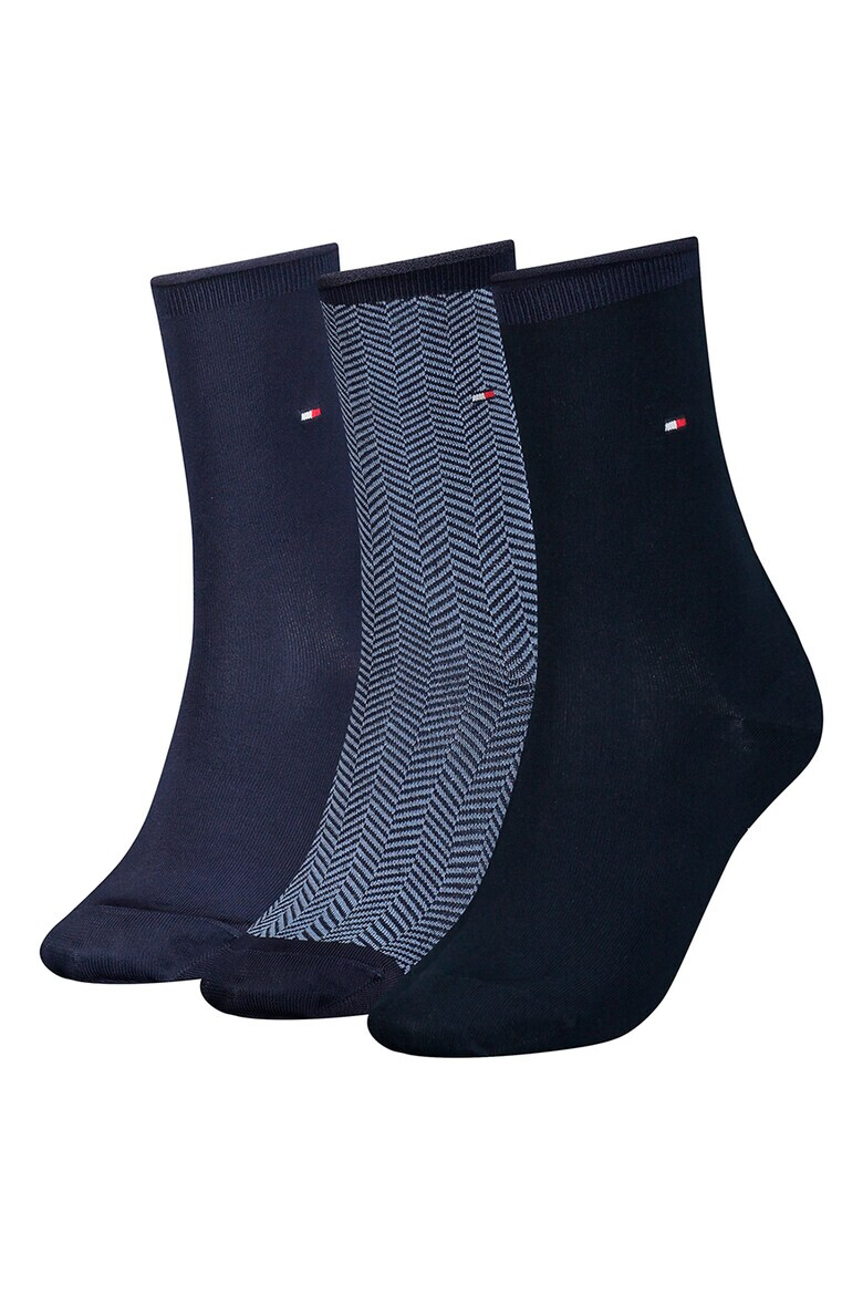 Tommy Hilfiger Дълги чорапи - 3 чифта - Pepit.bg