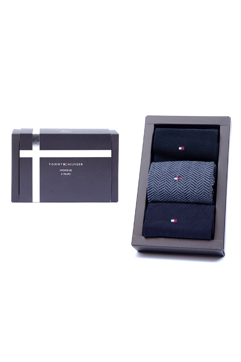 Tommy Hilfiger Дълги чорапи - 3 чифта - Pepit.bg