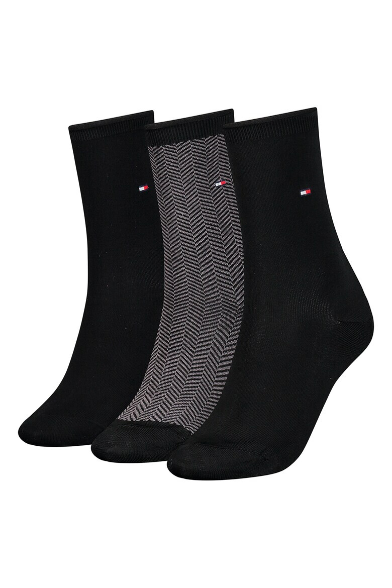 Tommy Hilfiger Дълги чорапи - 3 чифта - Pepit.bg