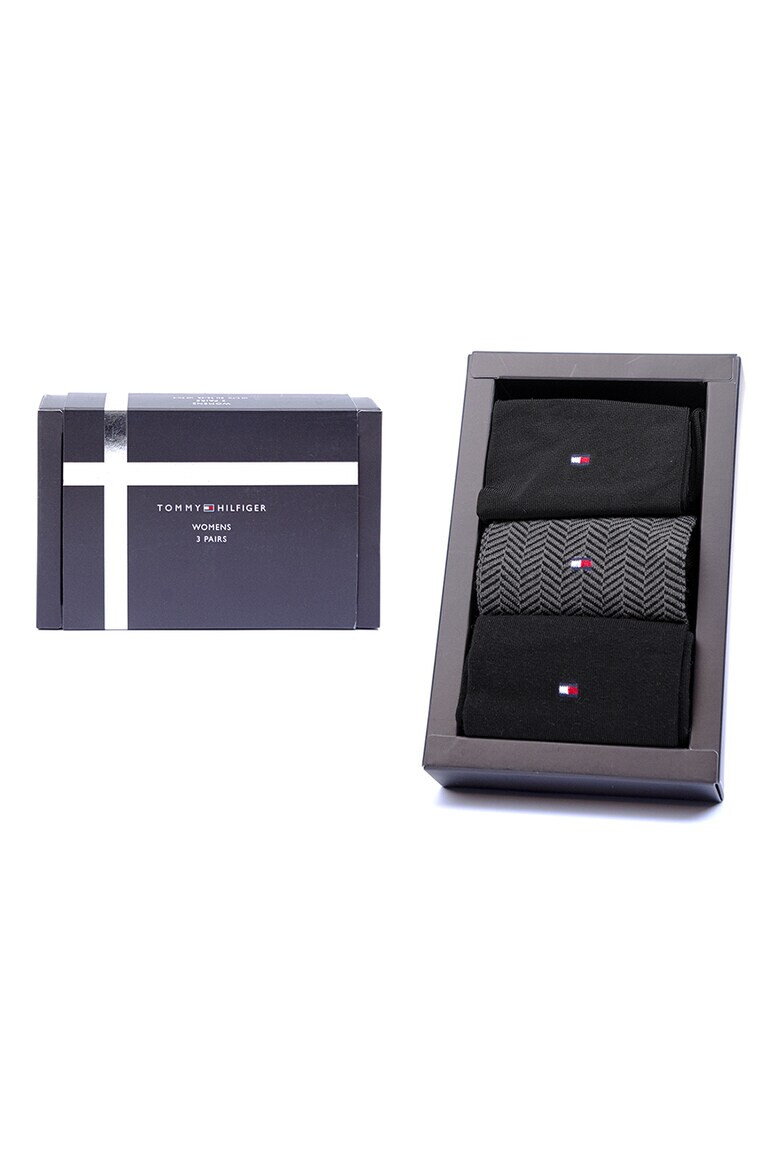 Tommy Hilfiger Дълги чорапи - 3 чифта - Pepit.bg