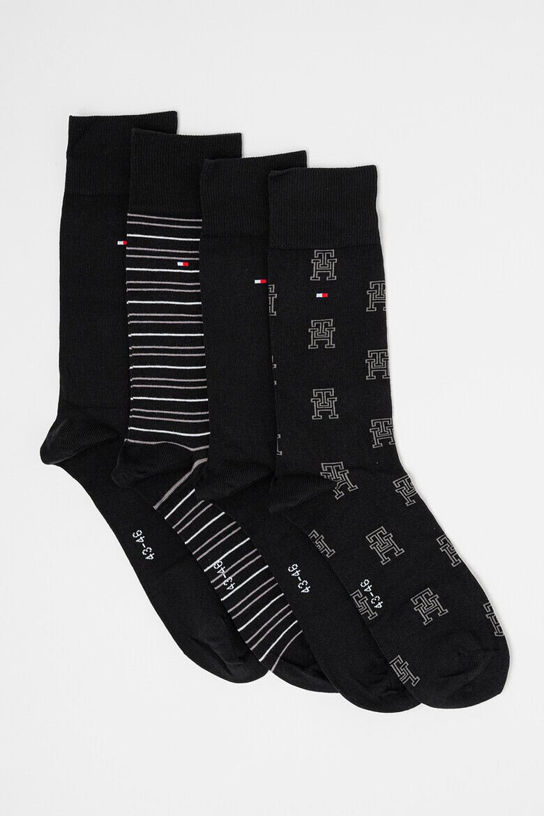 Tommy Hilfiger Дълги чорапи - 4 чифта - Pepit.bg