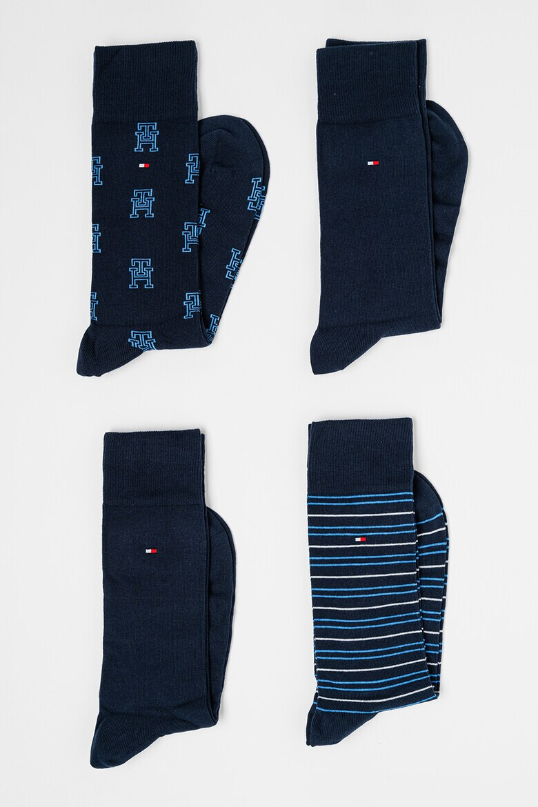 Tommy Hilfiger Дълги чорапи - 4 чифта - Pepit.bg