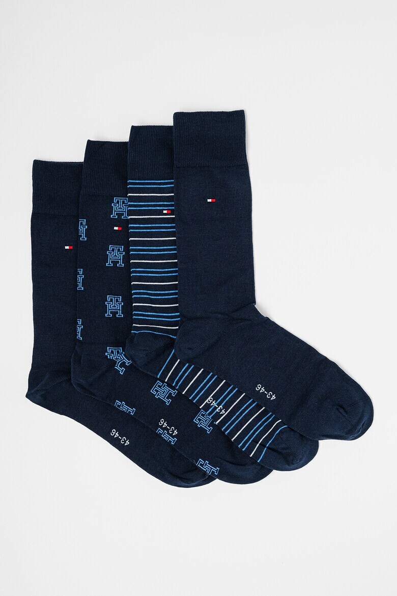 Tommy Hilfiger Дълги чорапи - 4 чифта - Pepit.bg