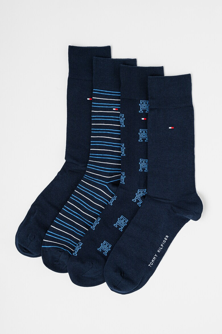 Tommy Hilfiger Дълги чорапи - 4 чифта - Pepit.bg
