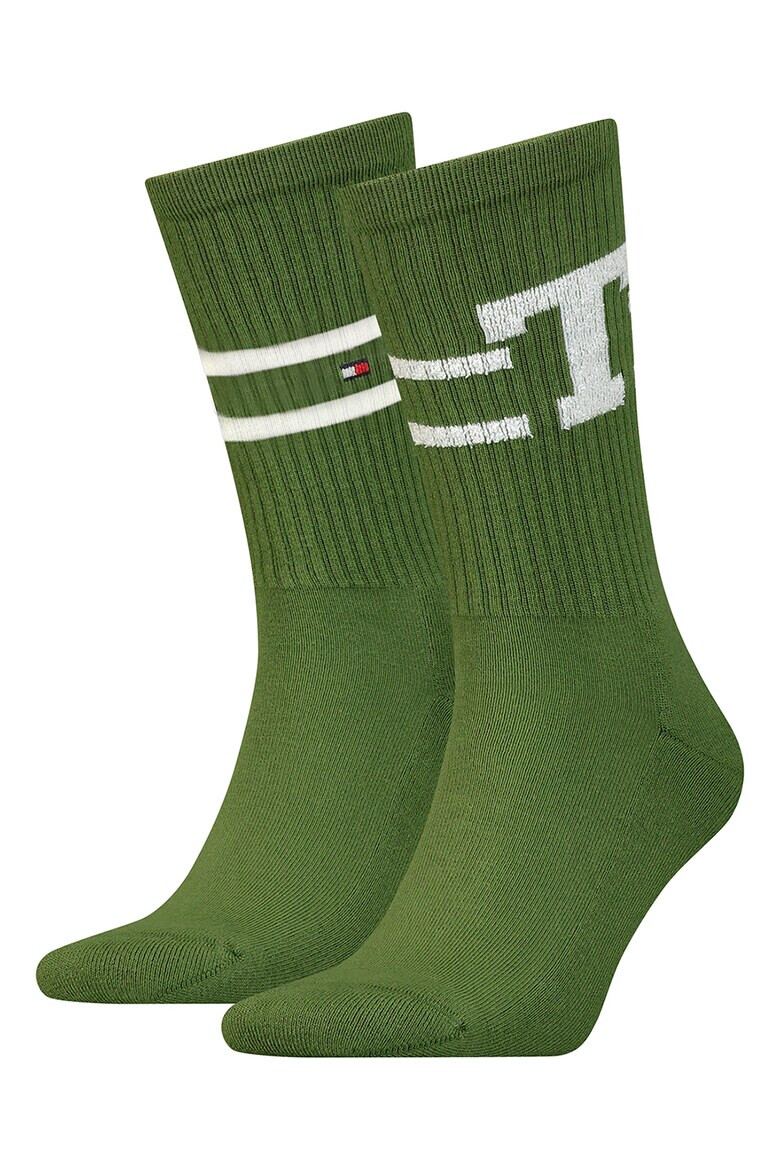 Tommy Hilfiger Дълги чорапи на райе - 2 чифта - Pepit.bg