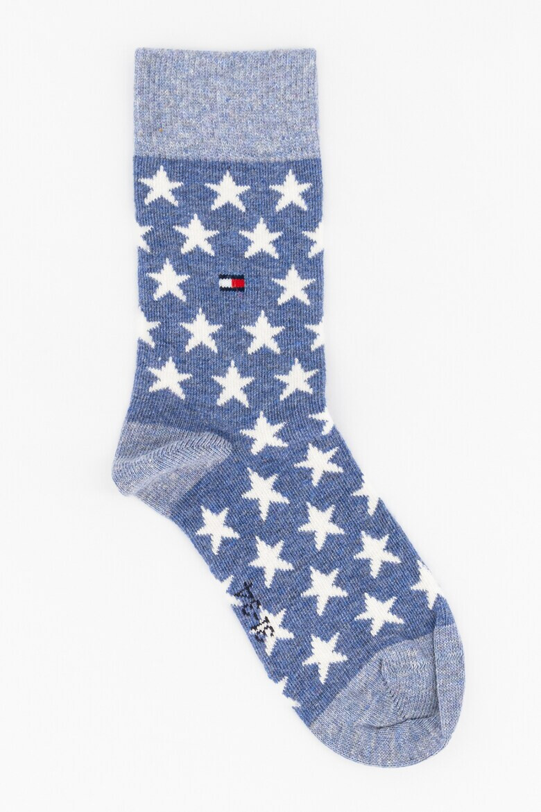 Tommy Hilfiger Дълги чорапи с десен 2 чифта - Pepit.bg