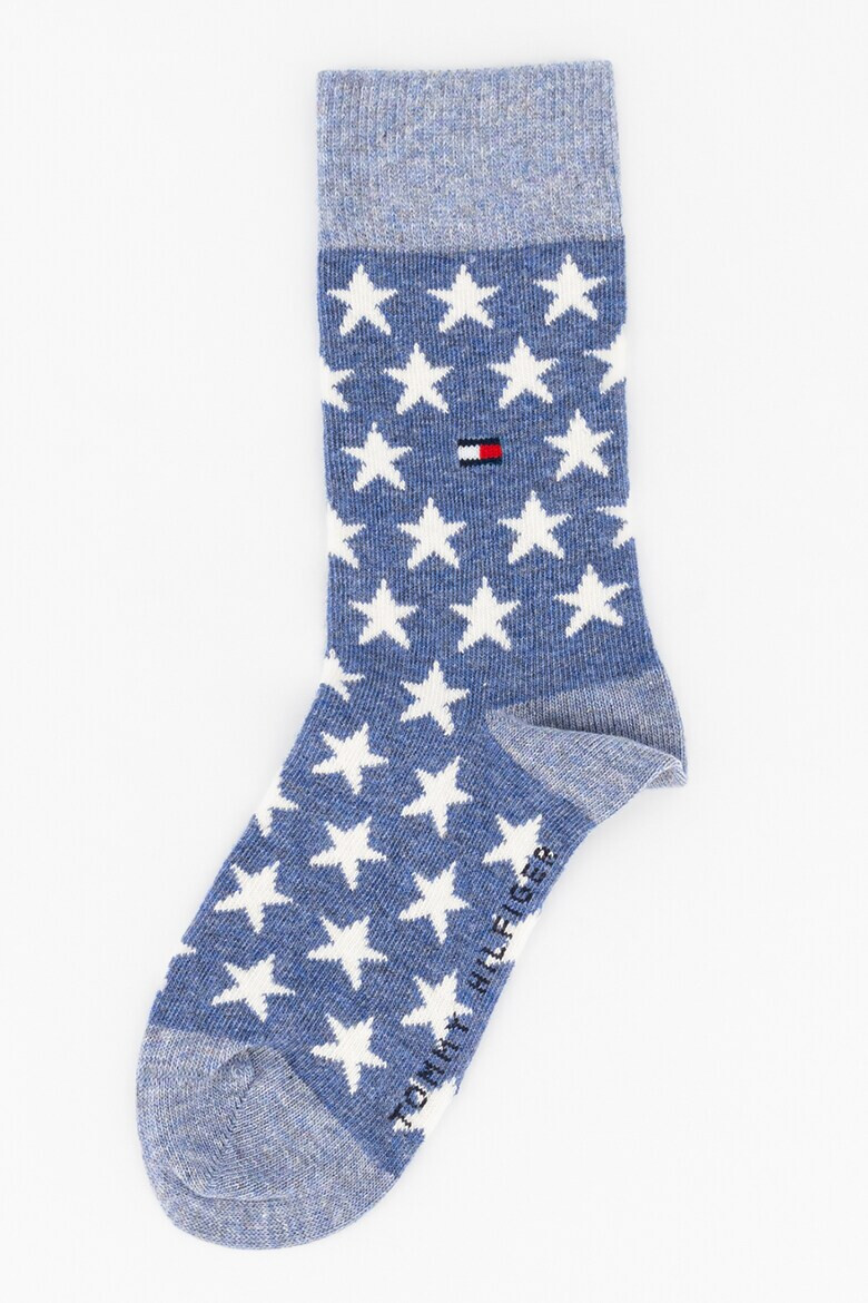 Tommy Hilfiger Дълги чорапи с десен 2 чифта - Pepit.bg