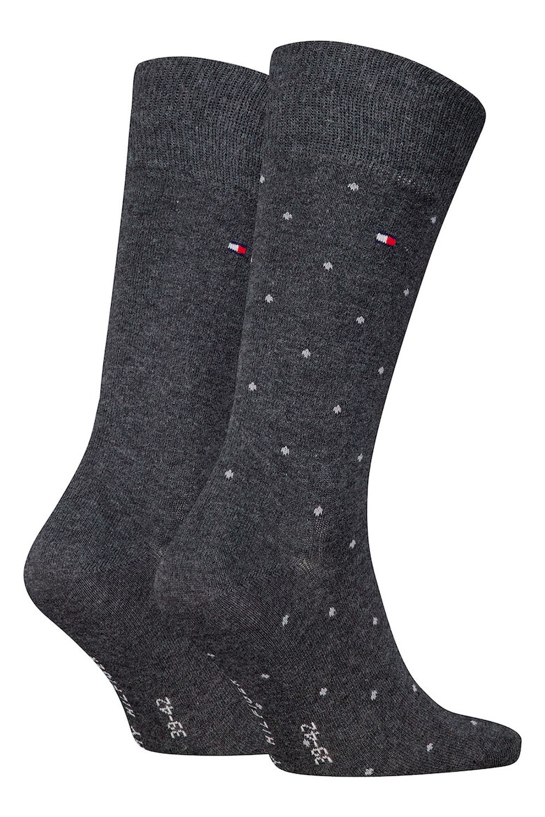 Tommy Hilfiger Дълги чорапи с десен - 2 чифта - Pepit.bg