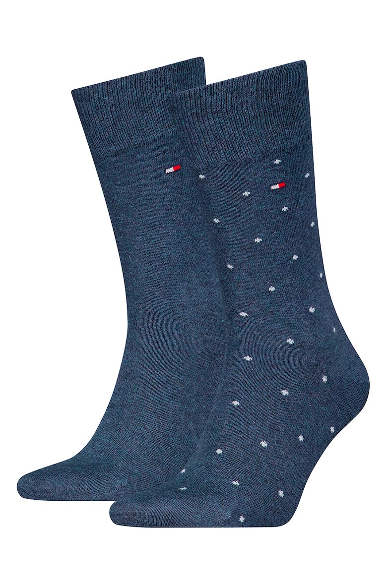 Tommy Hilfiger Дълги чорапи с десен - 2 чифта - Pepit.bg