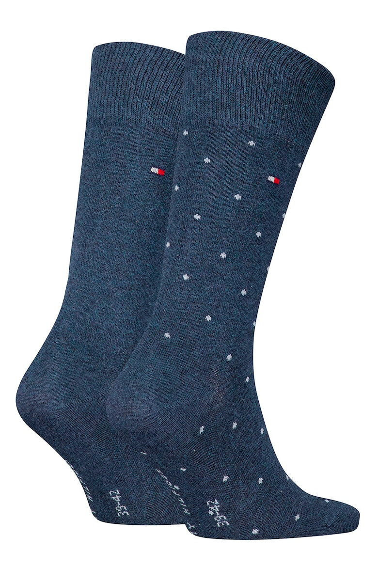 Tommy Hilfiger Дълги чорапи с десен - 2 чифта - Pepit.bg