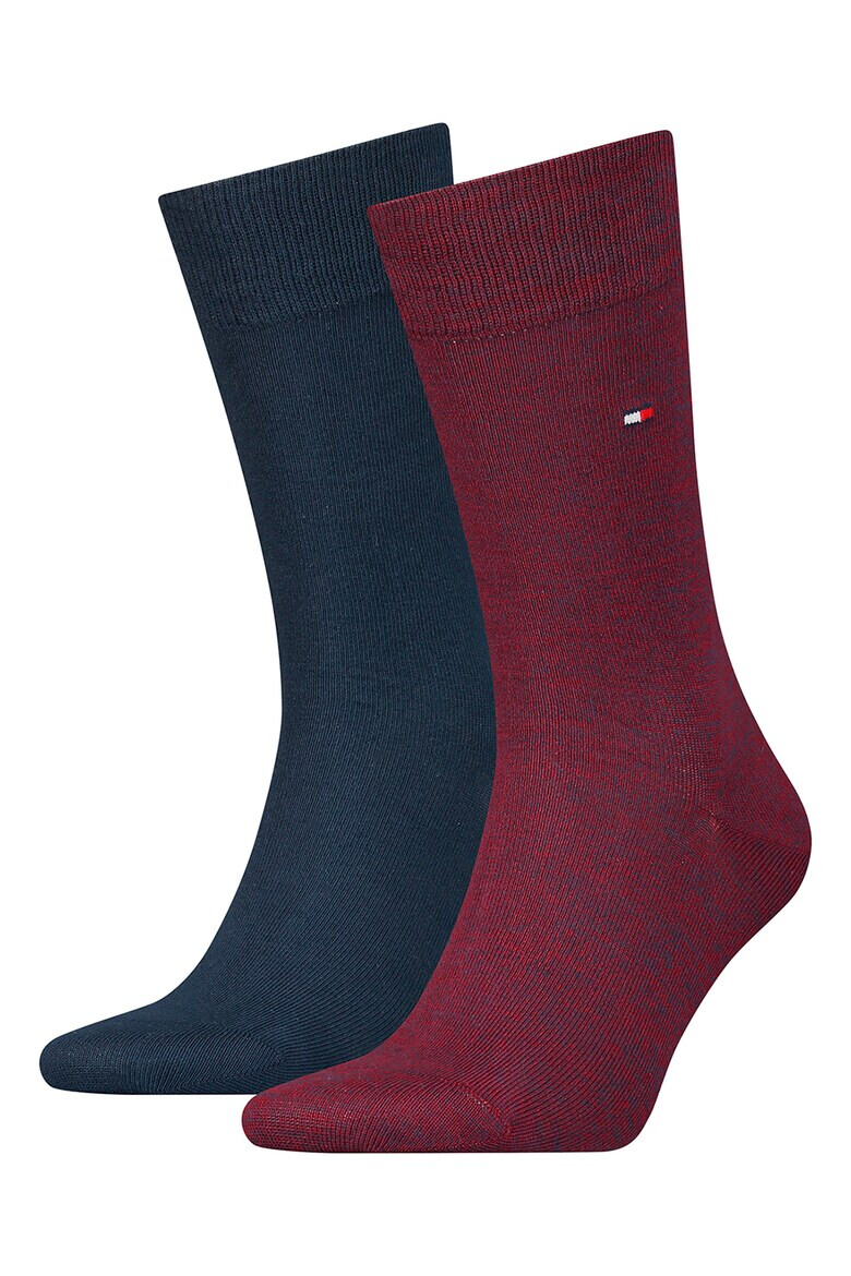 Tommy Hilfiger Дълги чорапи с лого - 2 чифта - Pepit.bg