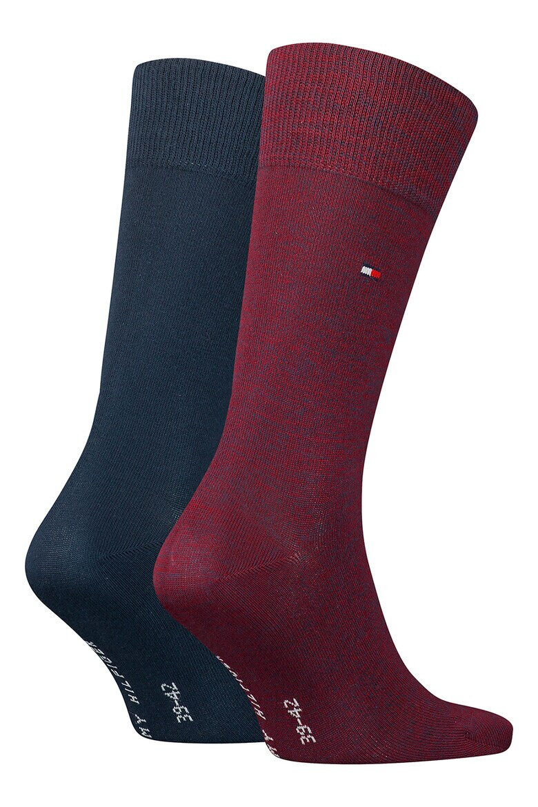 Tommy Hilfiger Дълги чорапи с лого - 2 чифта - Pepit.bg