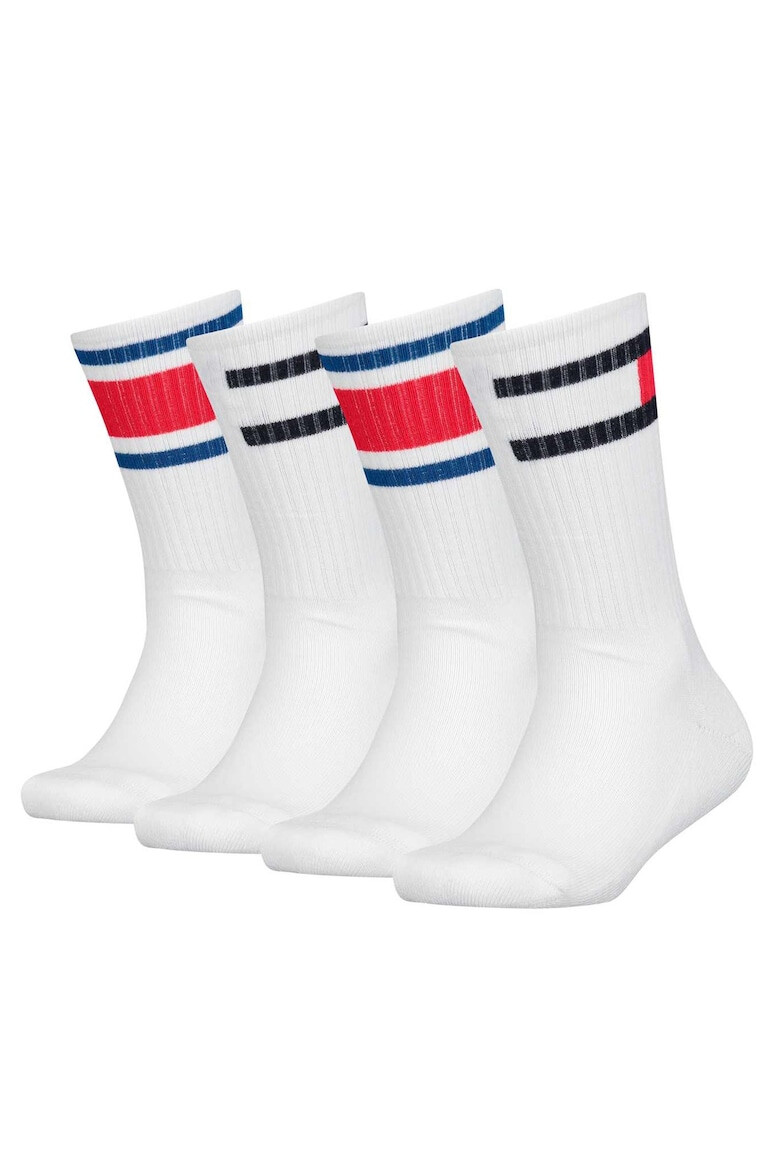 Tommy Hilfiger Дълги чорапи с лого - 4 чифта - Pepit.bg