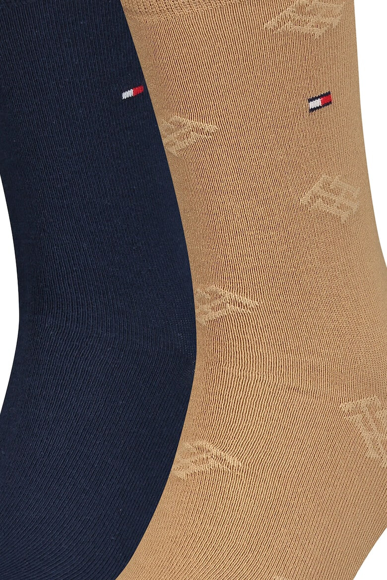 Tommy Hilfiger Дълги чорапи с органичен памук - 2 чифта - Pepit.bg