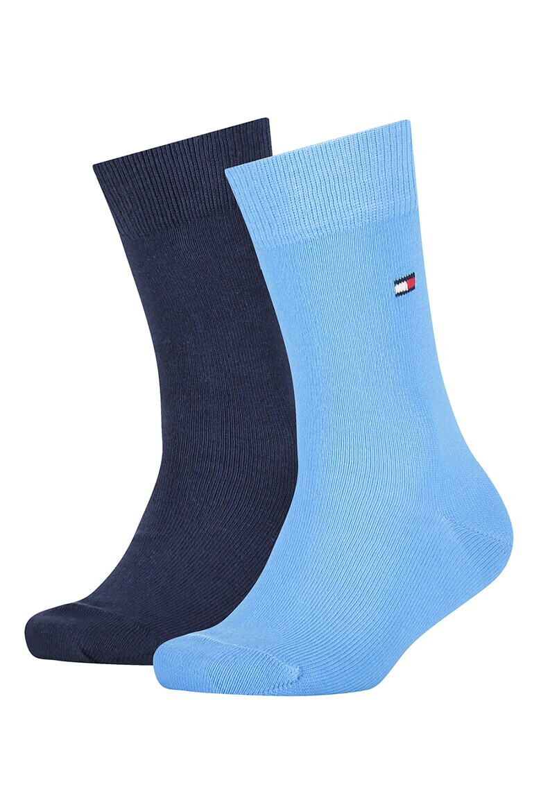 Tommy Hilfiger Дълги чорапи с памук - 2 чифта - Pepit.bg