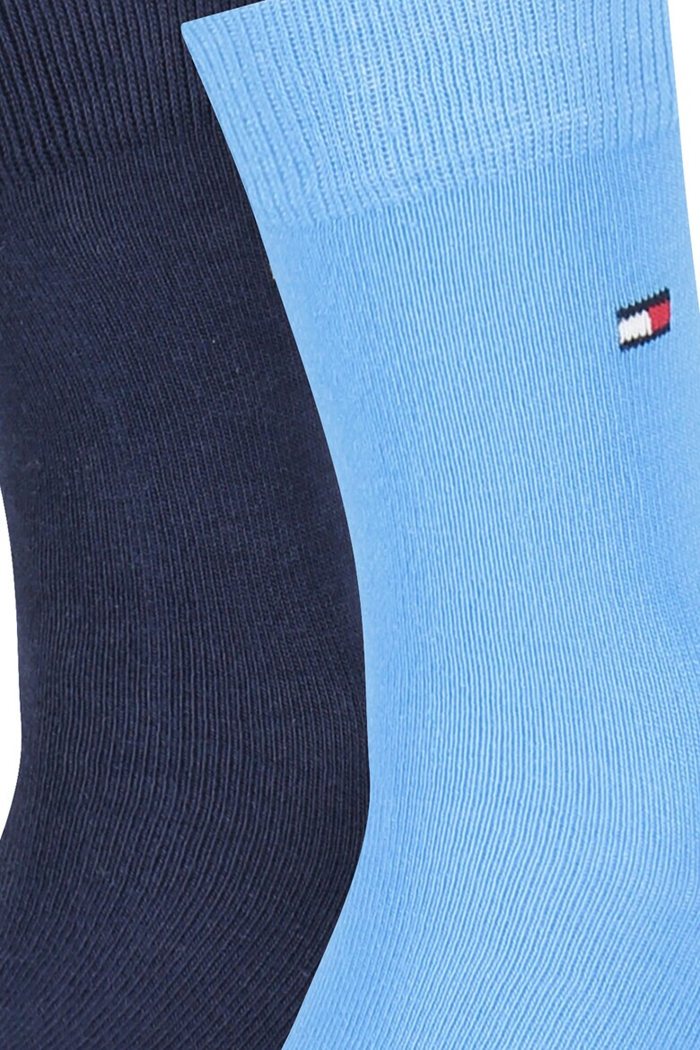 Tommy Hilfiger Дълги чорапи с памук - 2 чифта - Pepit.bg