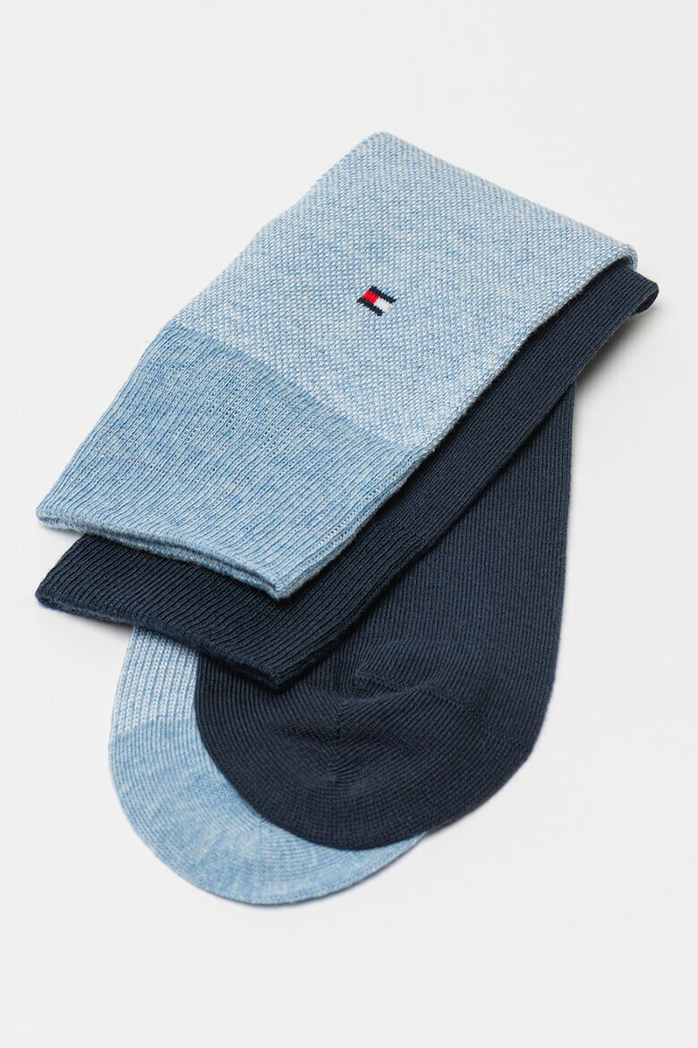 Tommy Hilfiger Дълги чорапи с памук - 2 чифта - Pepit.bg