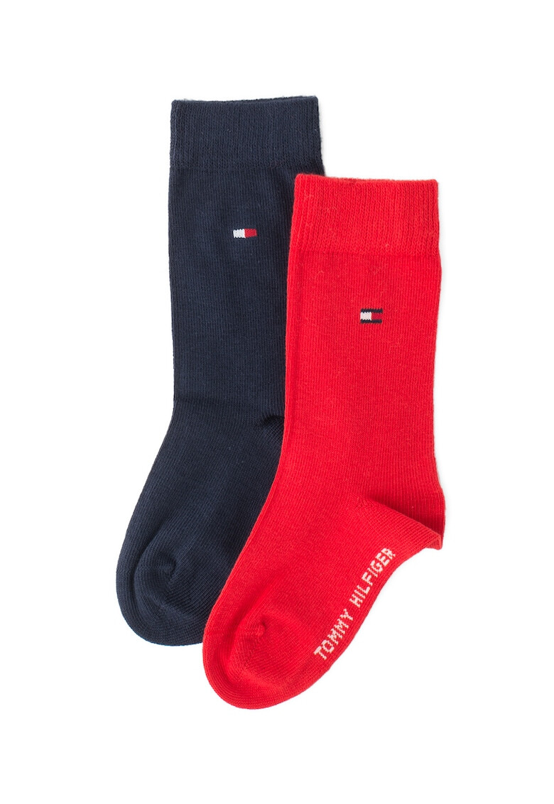 Tommy Hilfiger Дълги чорапи с памук - 2 чифта - Pepit.bg