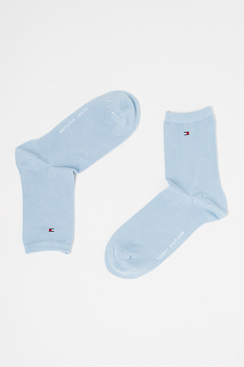 Tommy Hilfiger Дълги чорапи с плетка осморка - 2 чифта - Pepit.bg