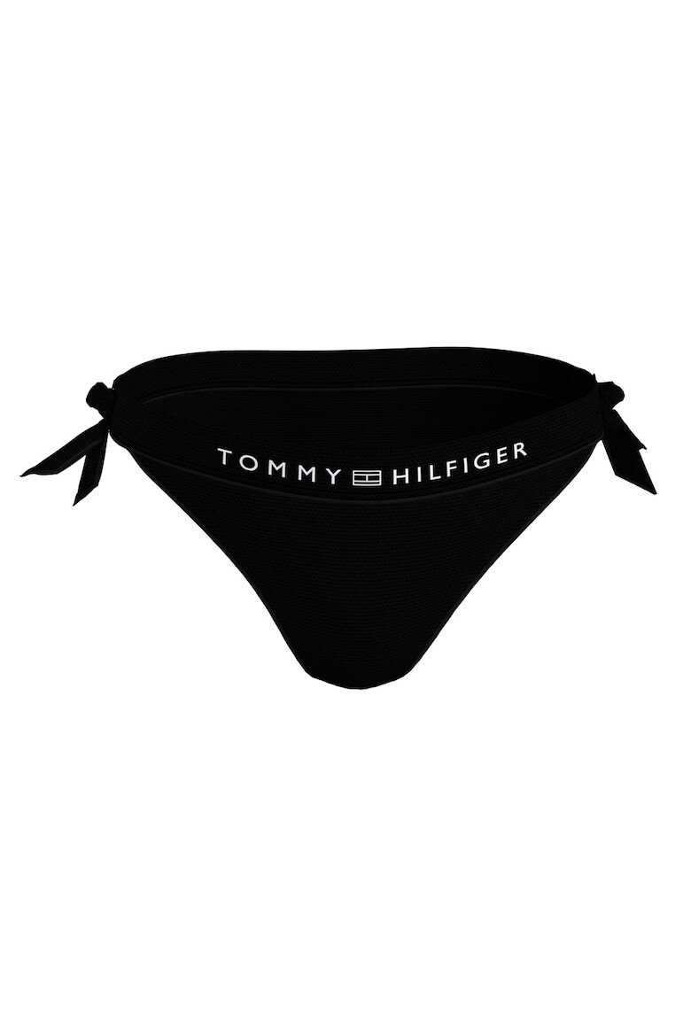 Tommy Hilfiger Долнище на бански с лого и връзки встрани - Pepit.bg